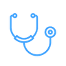 Symbol of stethoscope 